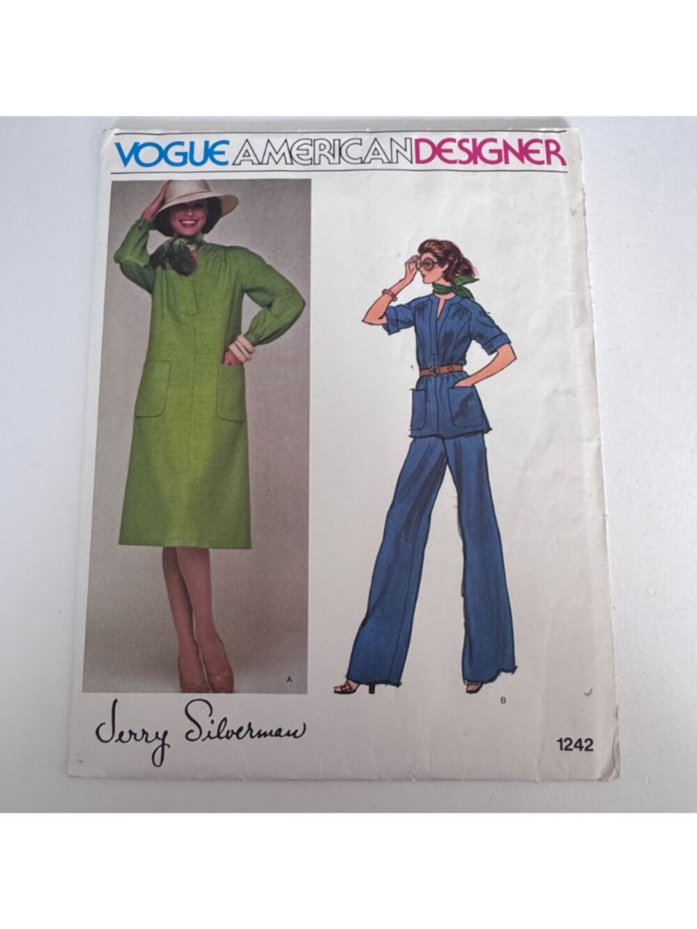 Vogue Sewing Pattern 1242 American Designer Jerry Silverman Dress Pants 10 Uncut - Picture 13 of 13